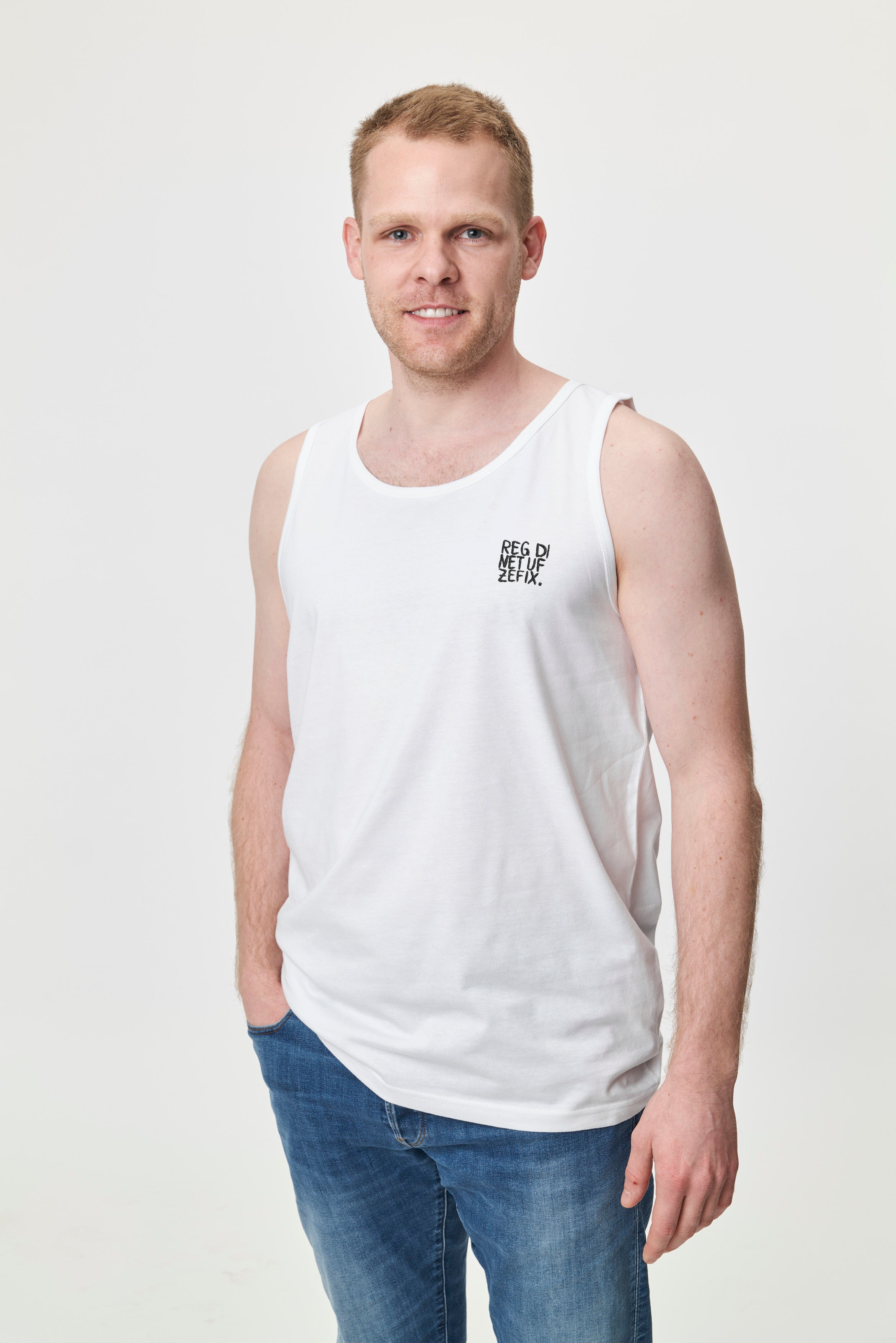 Tanktop Herren REG DI NET UF ZEFIX